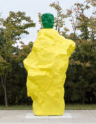 green yellow nun | UGO RONDINONE