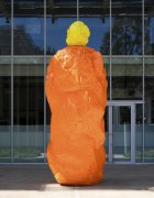 yellow orange hermit | UGO RONDINONE