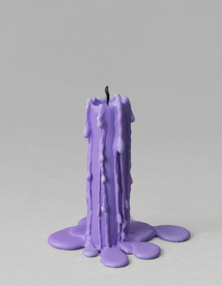 still.life. (lavender candle) | UGO RONDINONE