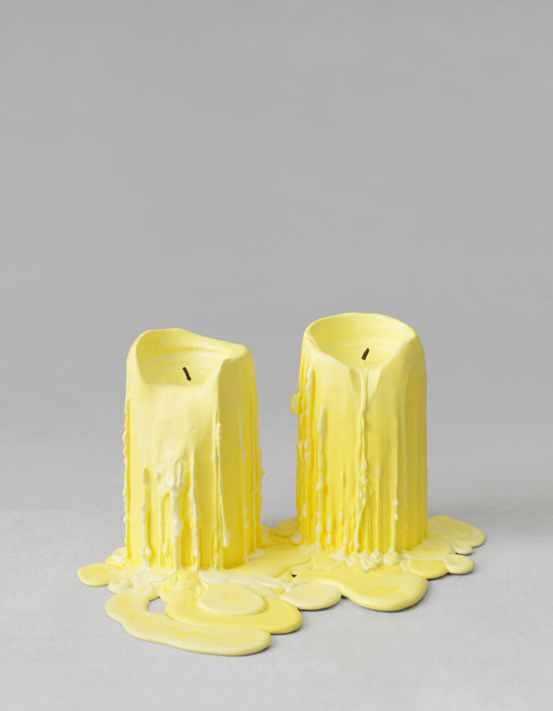 still.life. (corn yellow candle) | UGO RONDINONE