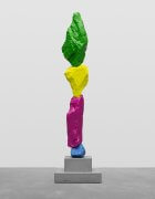 blue violet yellow green mountain | UGO RONDINONE