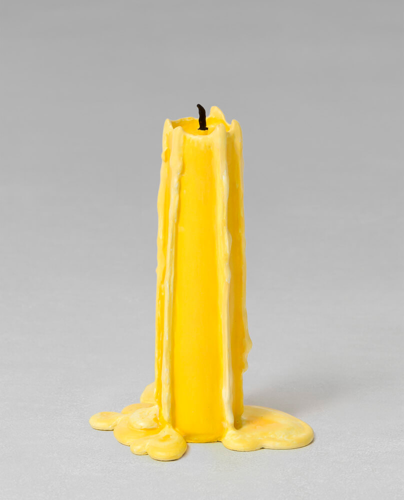 still.life. (warm yellow candle) | UGO RONDINONE