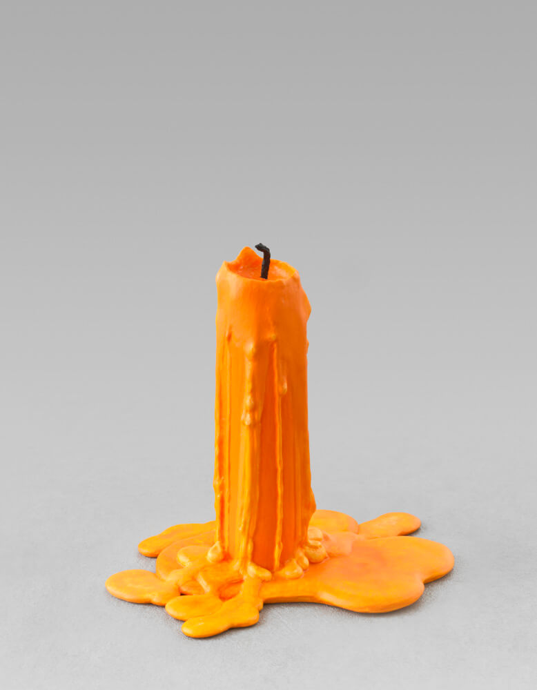 still.life. (tangerine candle) | UGO RONDINONE