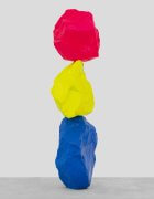 small blue yellow pink mountain | UGO RONDINONE