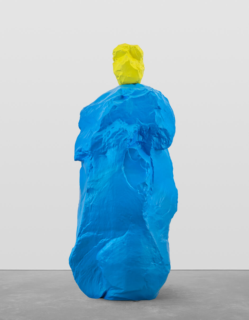 yellow blue nun | UGO RONDINONE