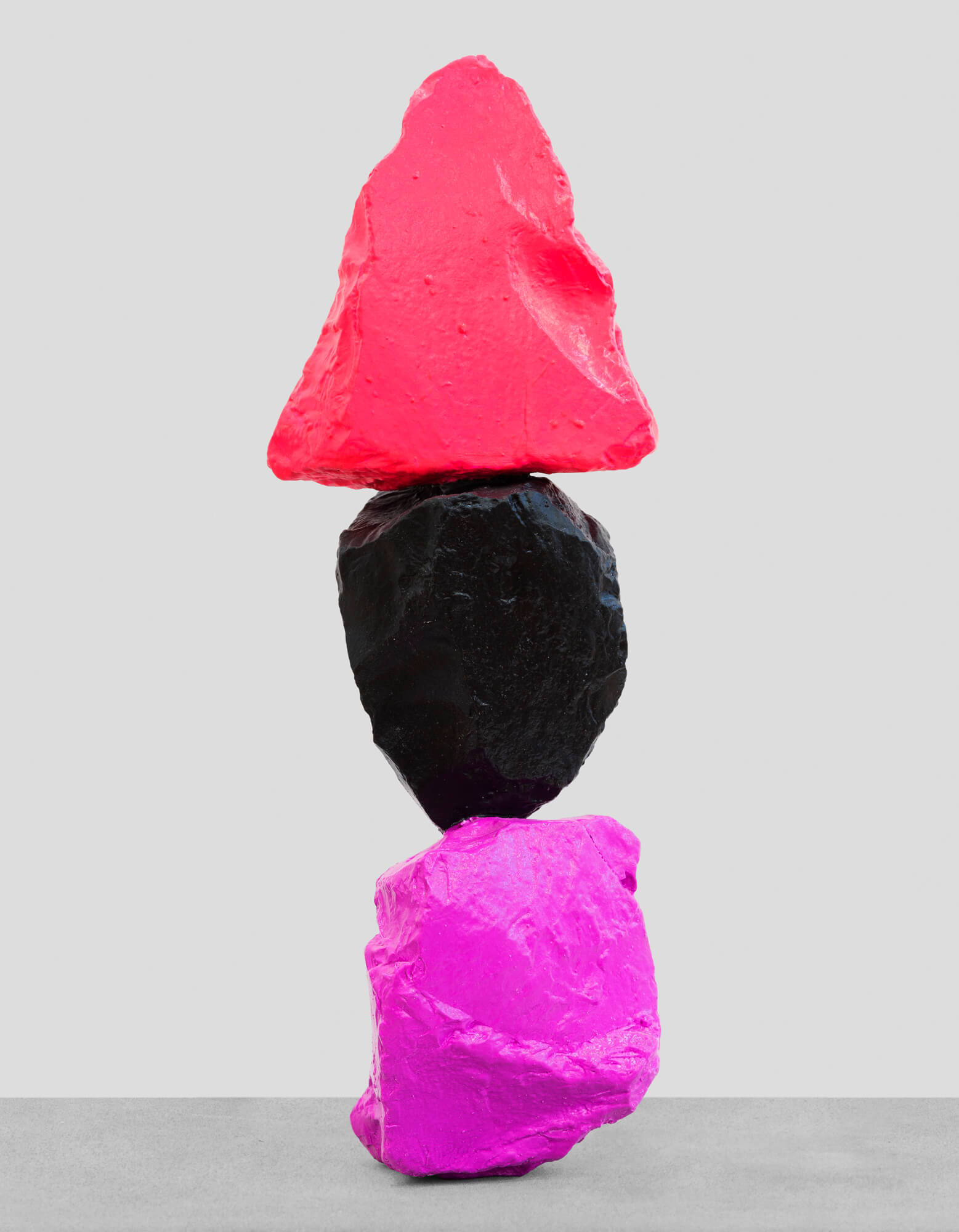 small violet black pink mountain | UGO RONDINONE