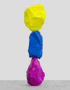small violet blue yellow mountain | UGO RONDINONE