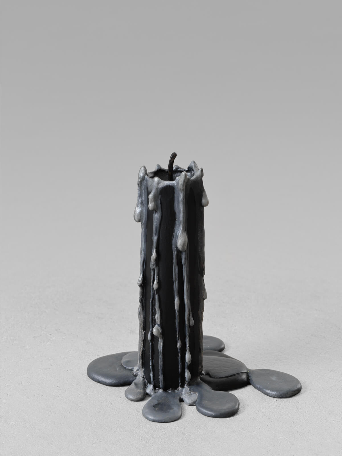 still life. (black candle) | UGO RONDINONE
