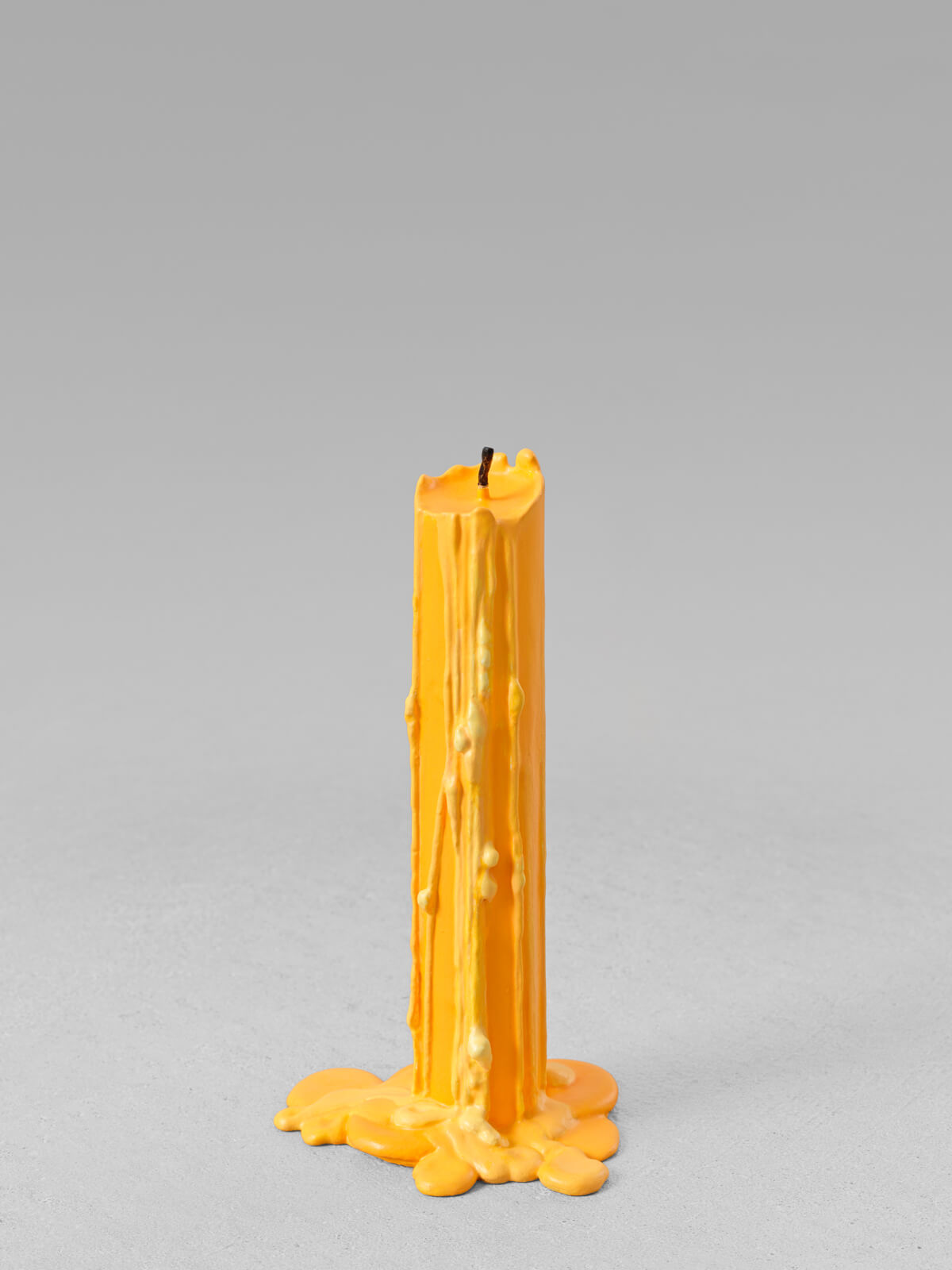 still life. (marigold candle | UGO RONDINONE