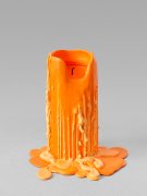 still life. (royal orange candle) | UGO RONDINONE