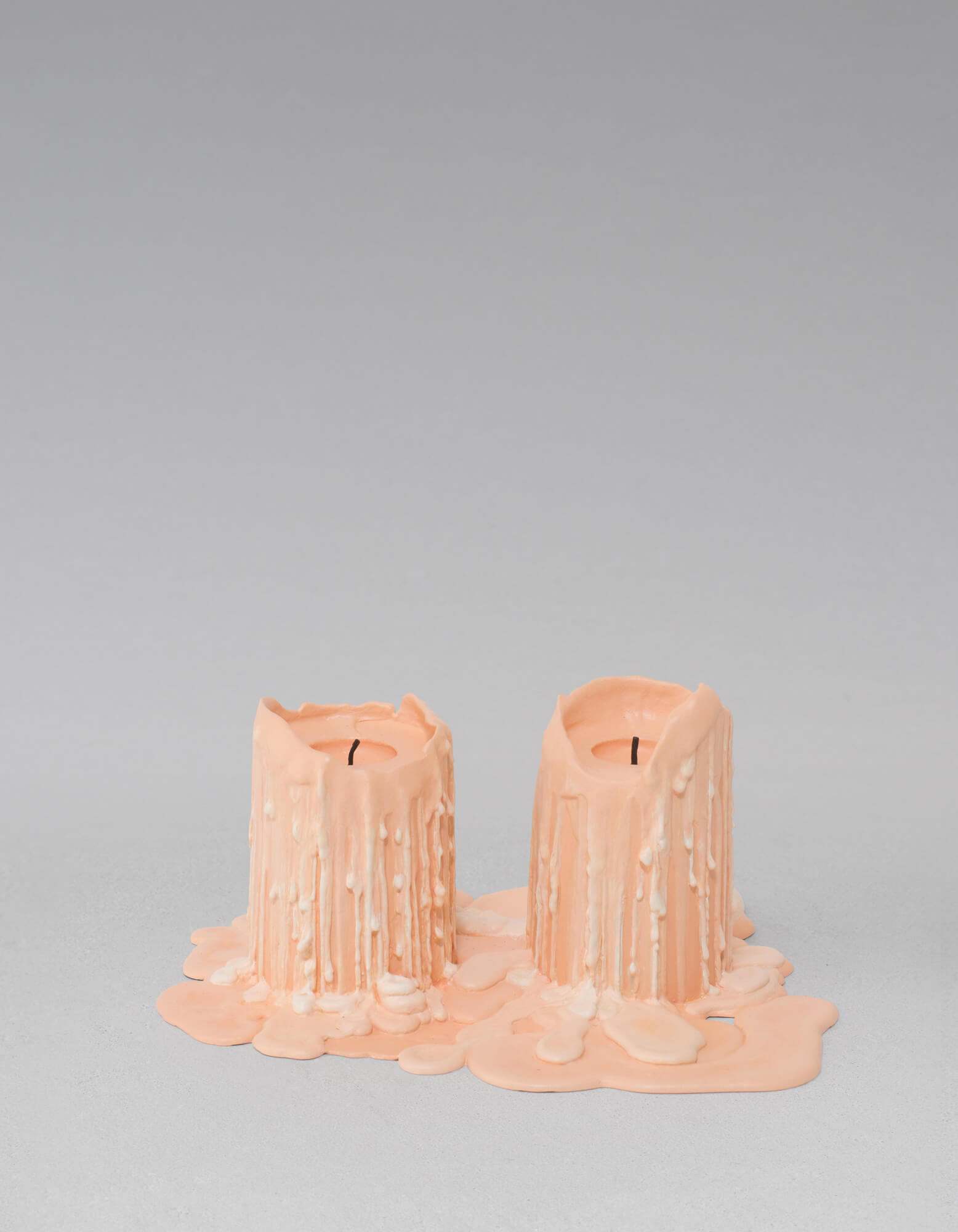 still life. (blush pink candle) | UGO RONDINONE
