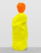 orange yellow monk | UGO RONDINONE
