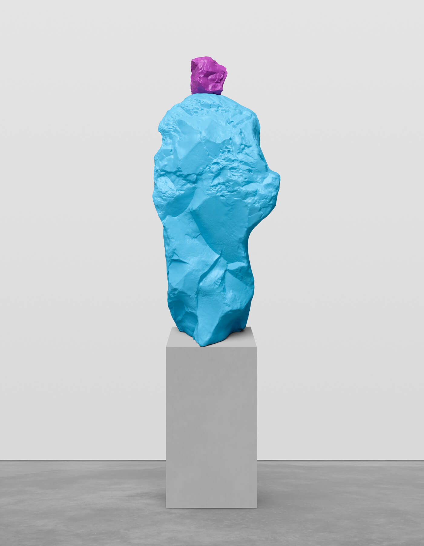 pink blue monk | UGO RONDINONE