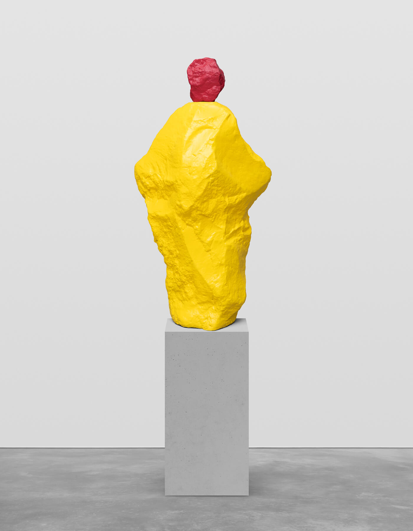 red yellow monk | UGO RONDINONE