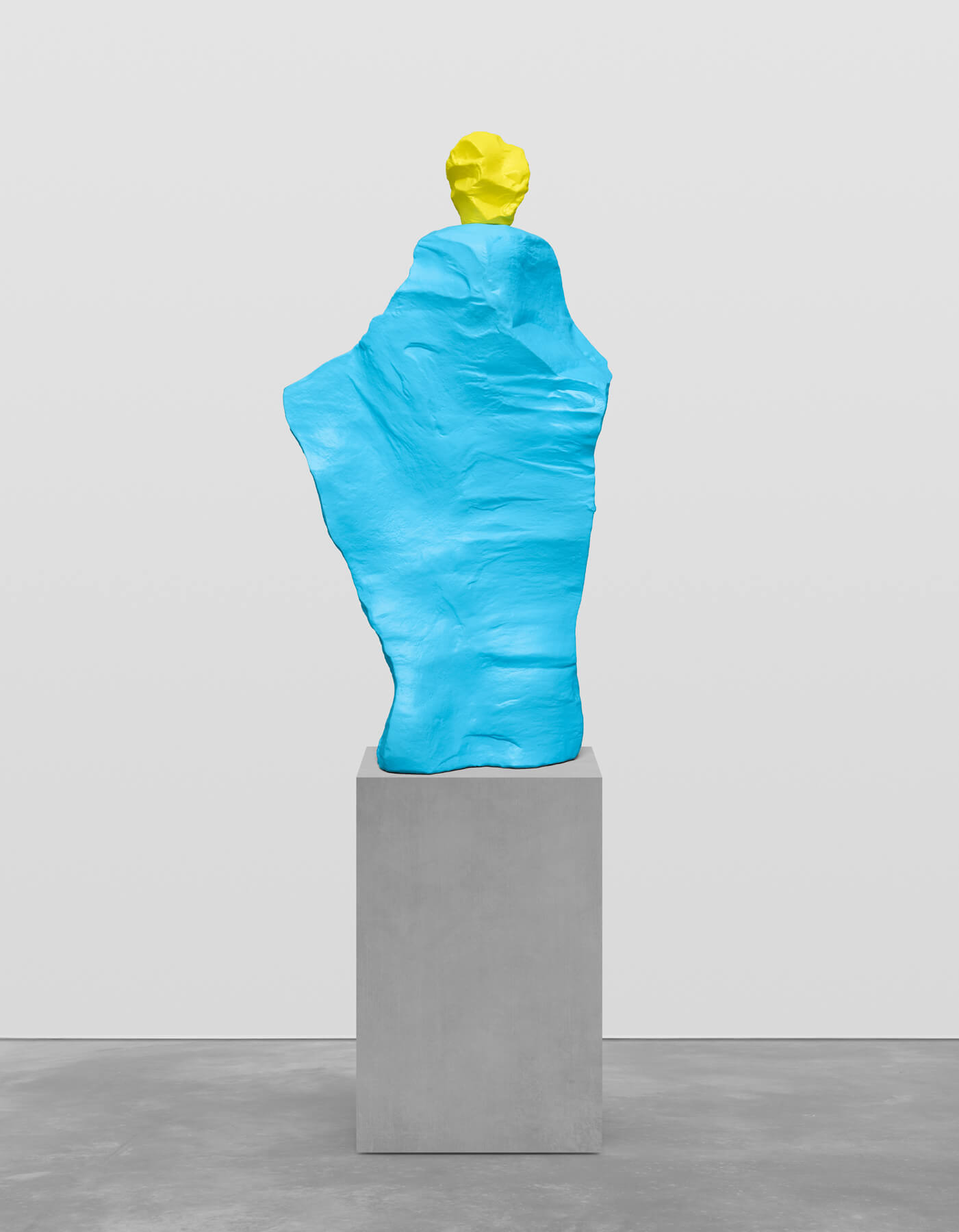 yellow blue nun | UGO RONDINONE