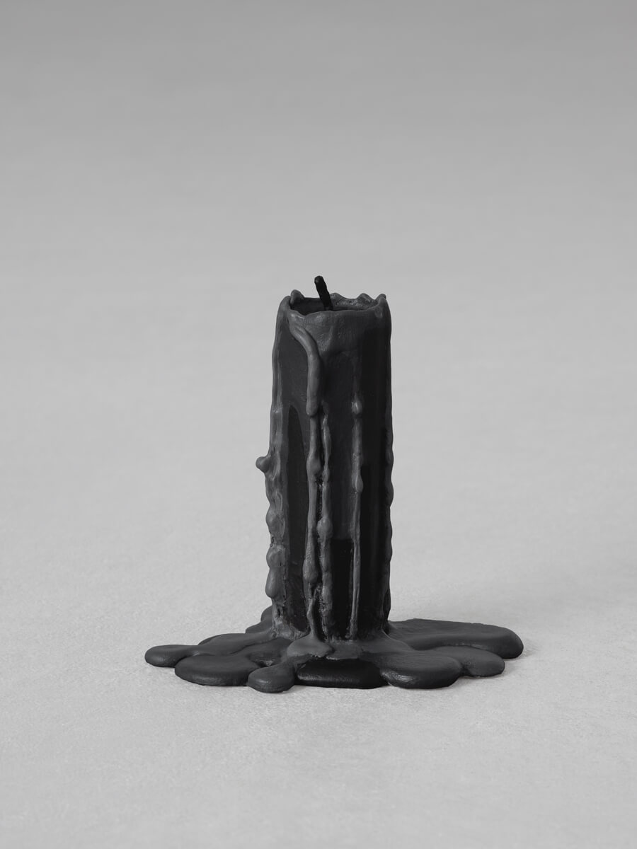 still.life. (carbon black candle) | UGO RONDINONE