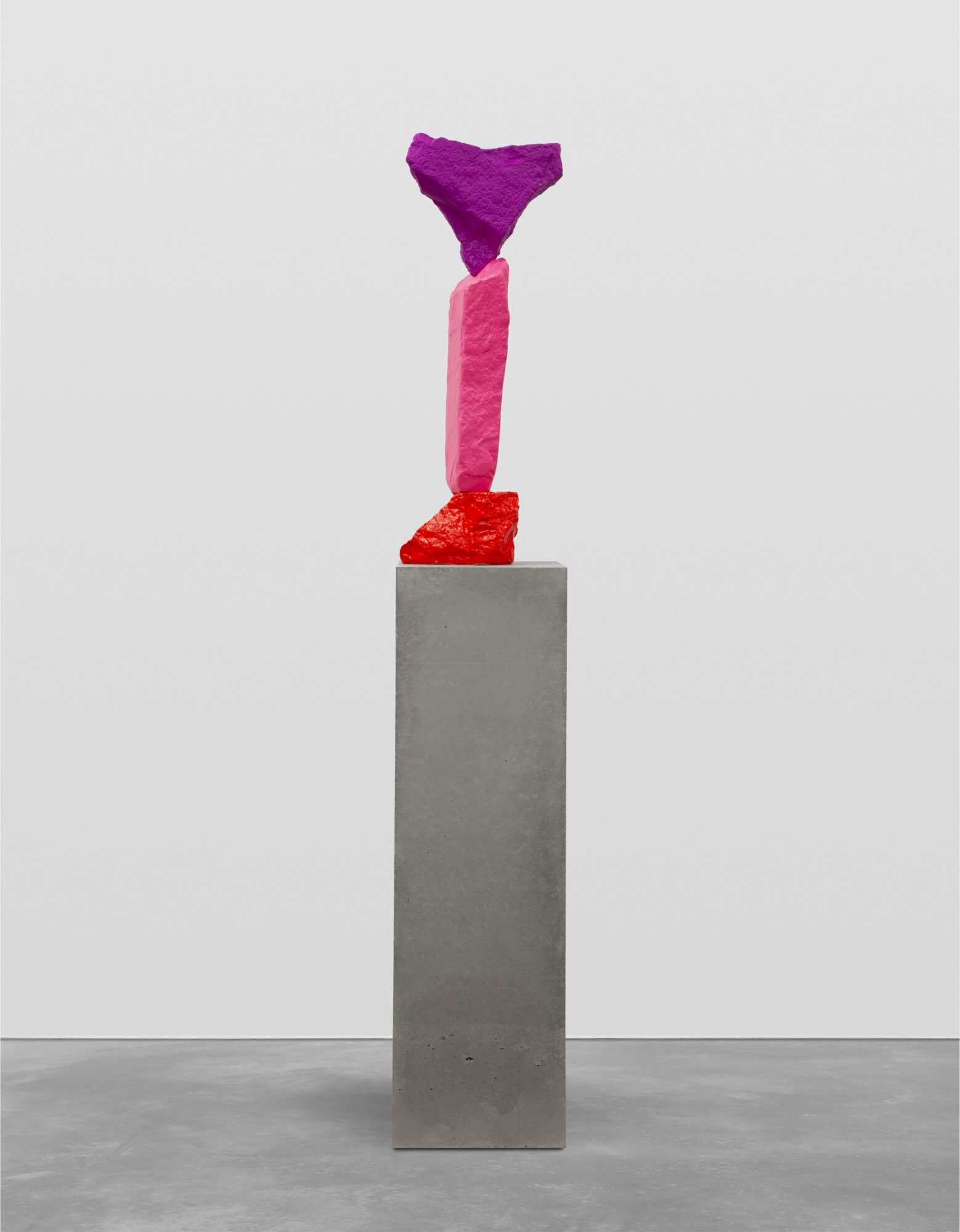 red pink violet mountain | UGO RONDINONE
