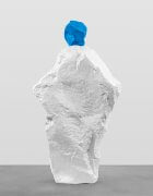 blue white monk | UGO RONDINONE