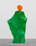 orange green nun | UGO RONDINONE