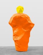 yellow orange monk | UGO RONDINONE