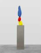 yellow red blue mountain | UGO RONDINONE