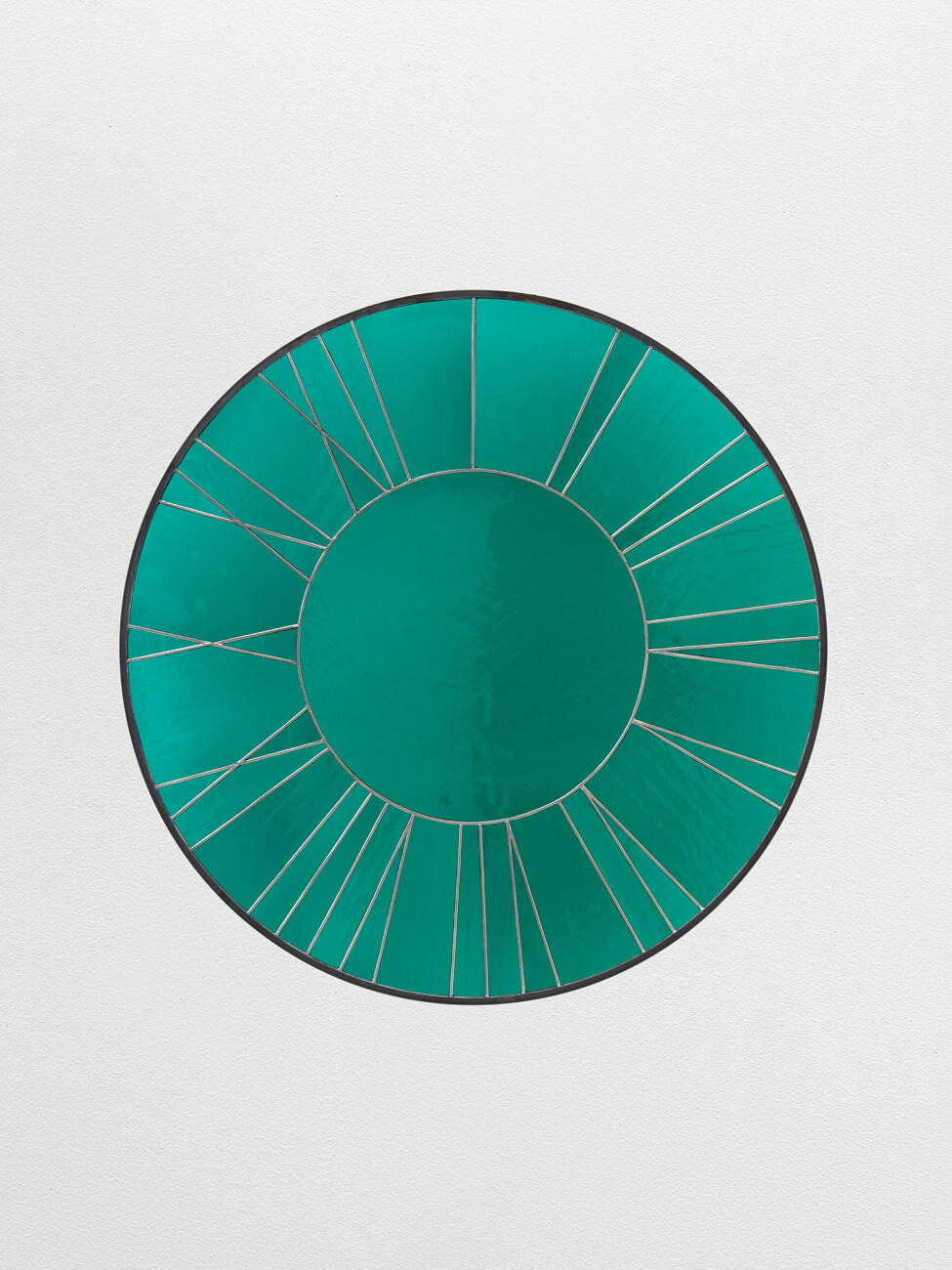 turquoise clock | UGO RONDINONE
