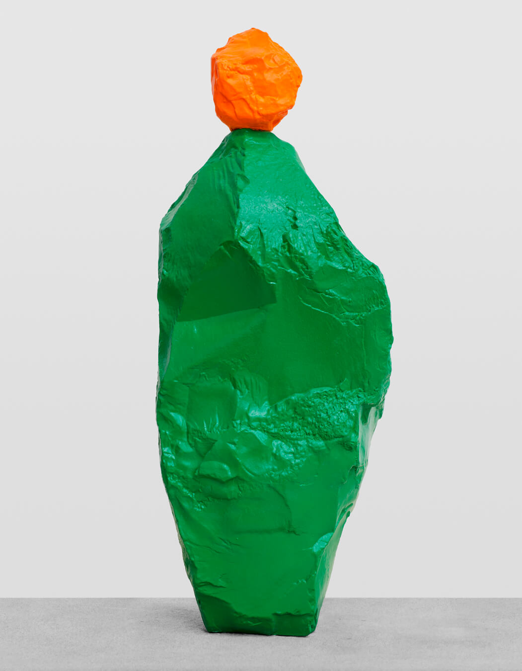 orange green nun | UGO RONDINONE
