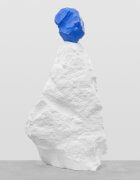 blue white monk | UGO RONDINONE