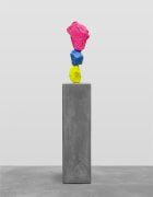 yellow blue pink mountain | UGO RONDINONE