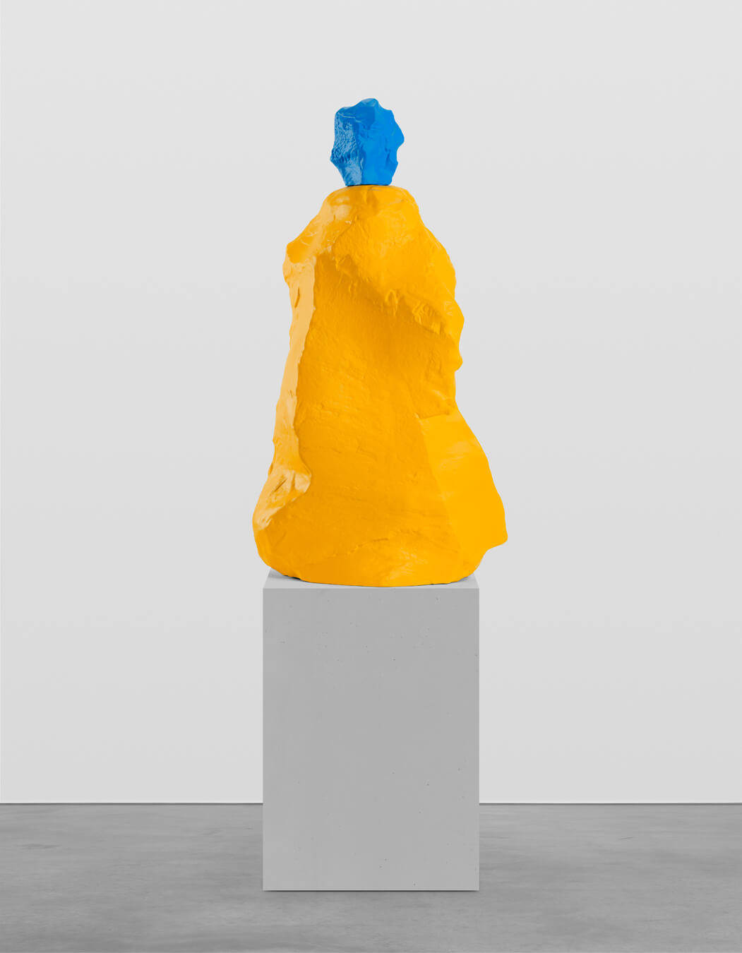 blue yellow monk | UGO RONDINONE