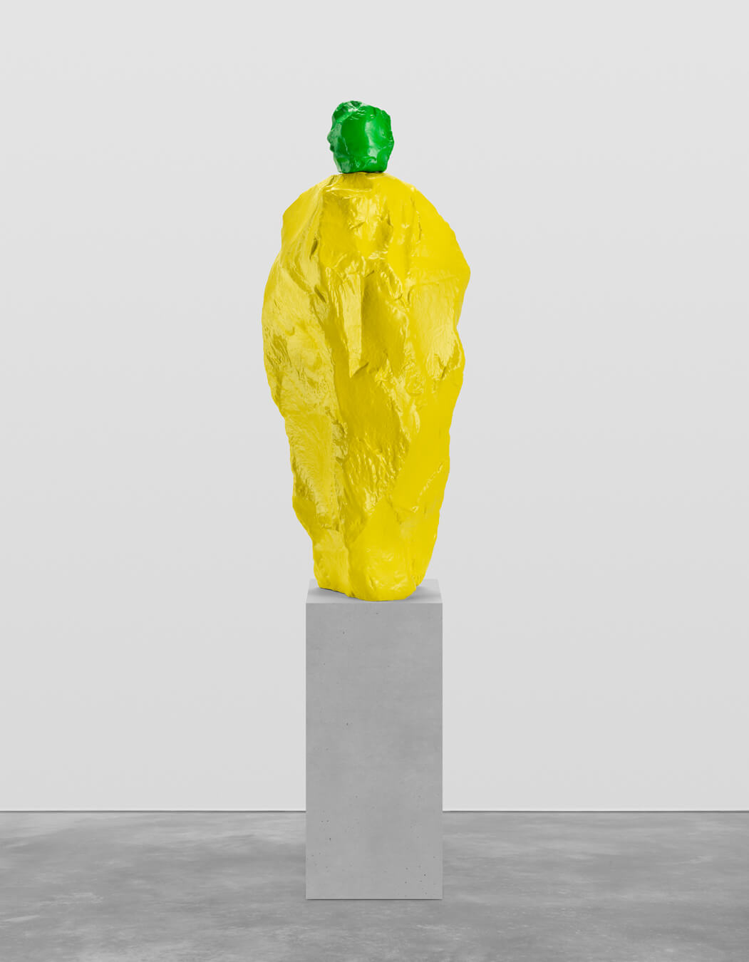 green yellow monk | UGO RONDINONE