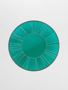 turquoise clock | UGO RONDINONE