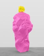 yellow pink monk | UGO RONDINONE