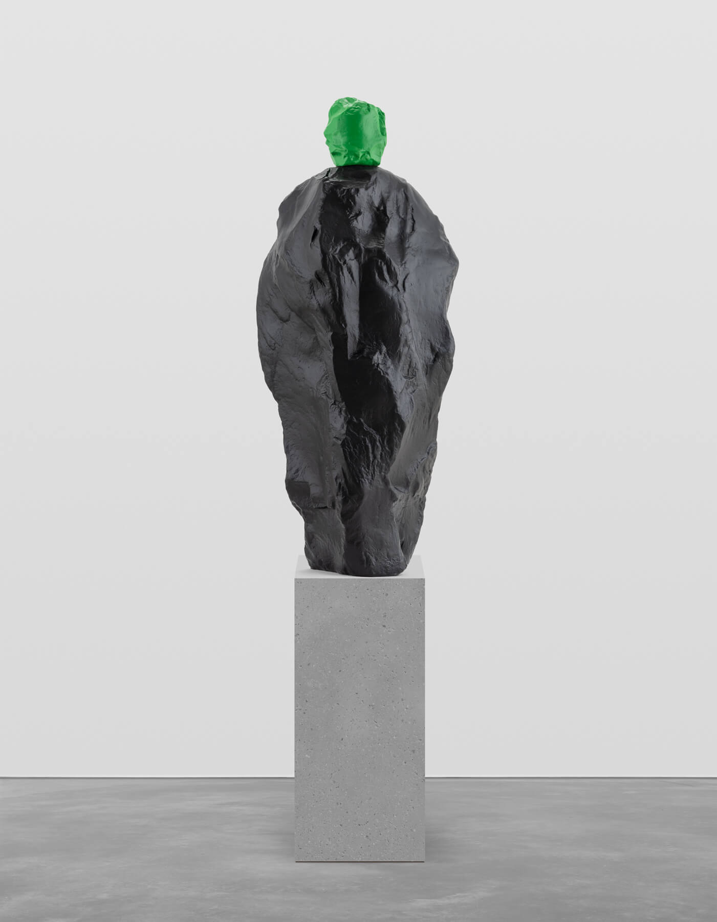 green black monk | UGO RONDINONE