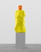 orange yellow nun | UGO RONDINONE