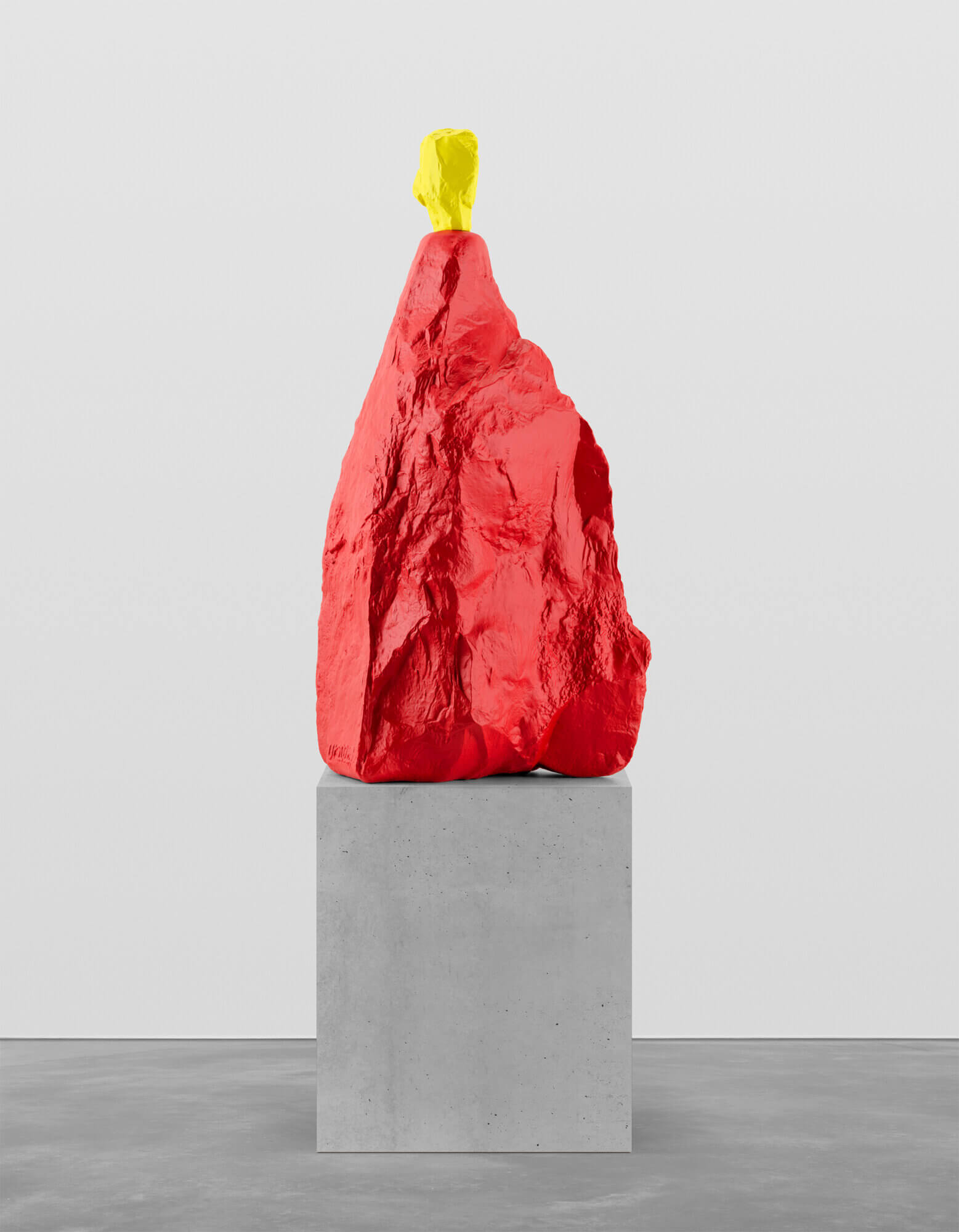 yellow red nun | UGO RONDINONE