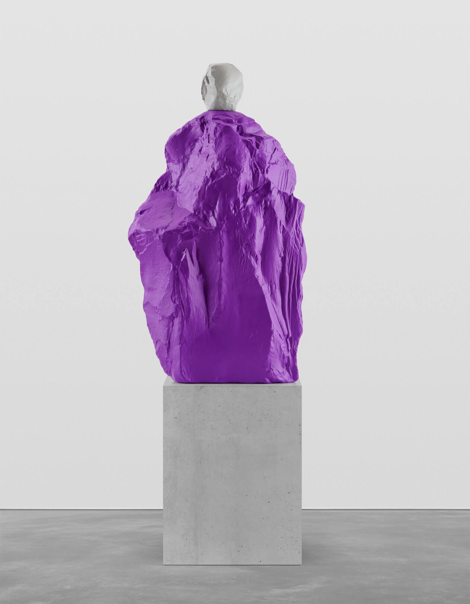 gray violet monk | UGO RONDINONE