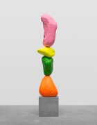 orange green yellow pink mountain | UGO RONDINONE