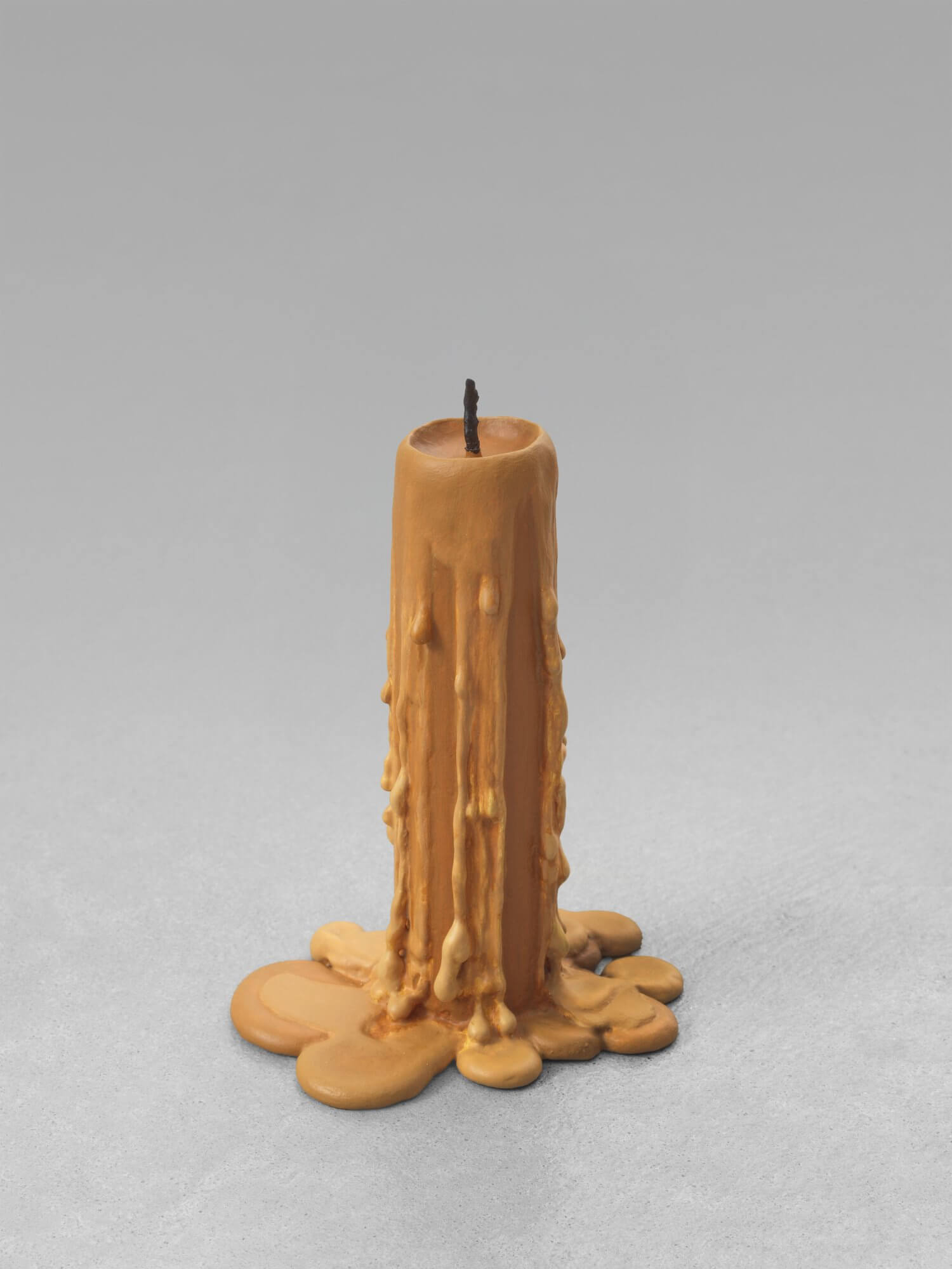 still.life. (chocolate brown candle) | UGO RONDINONE