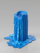 still.life (persian blue candle) | UGO RONDINONE