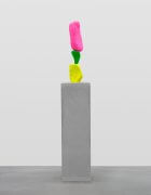 yellow green pink mountain | UGO RONDINONE