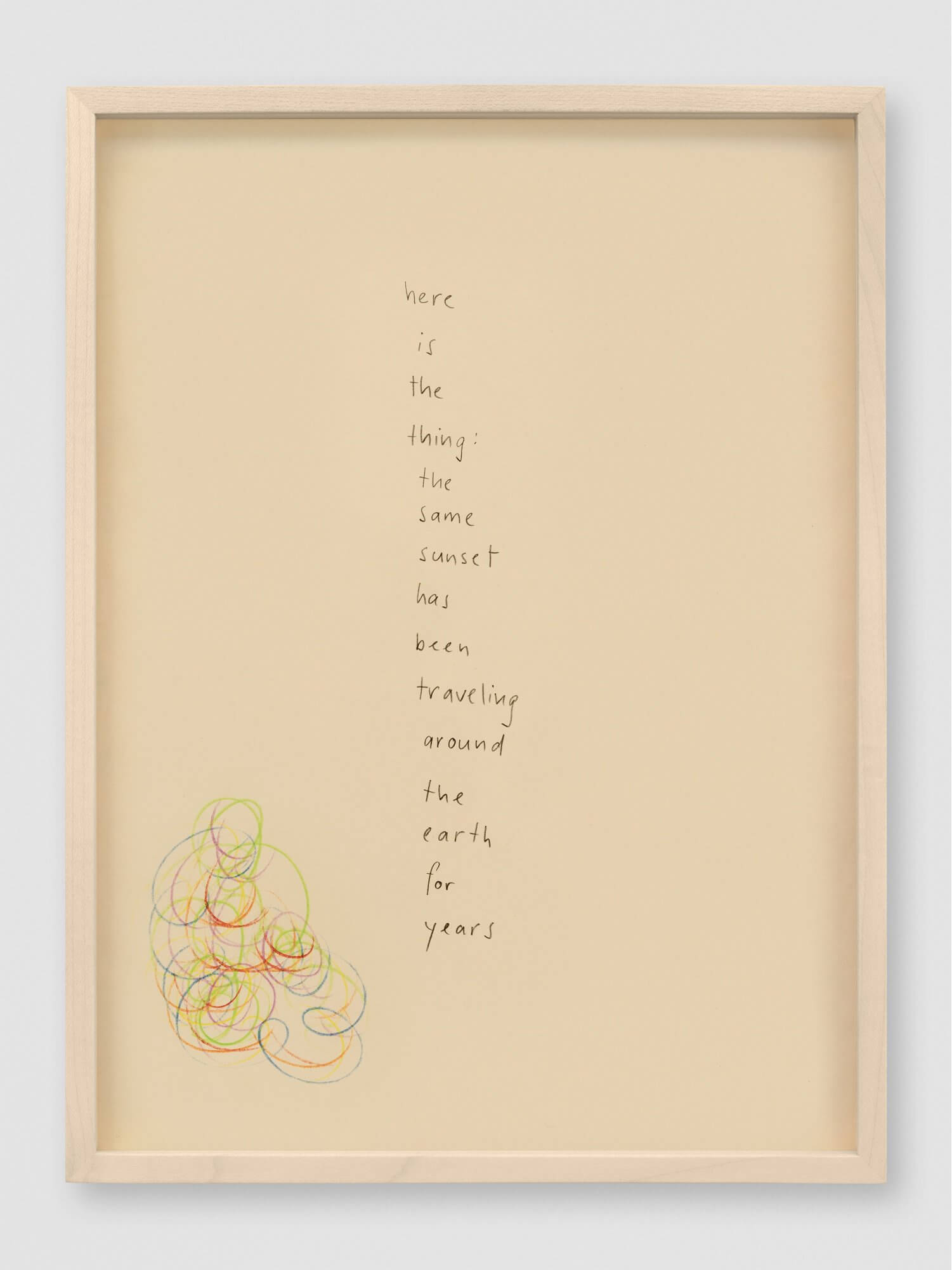 poem | UGO RONDINONE
