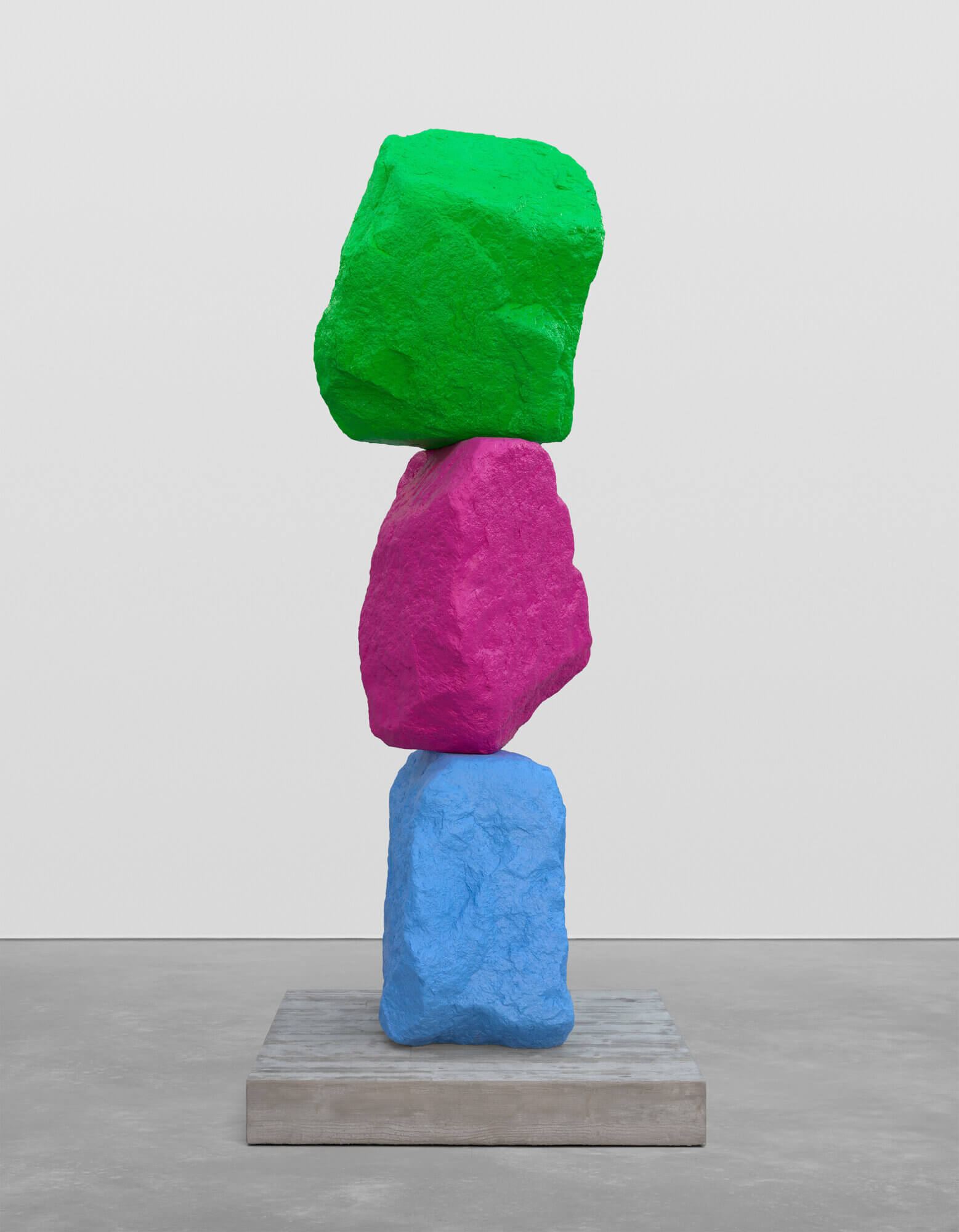 blue violet green mountain | UGO RONDINONE